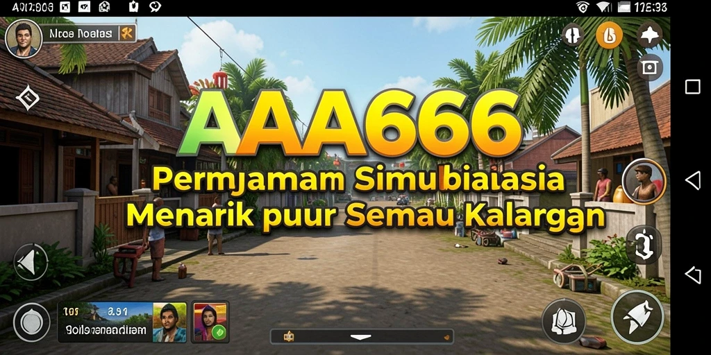 Gameplay AA666 menampilkan elemen simulasi yang imersif dan realistis.