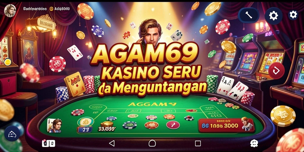 Screenshot AGAM69 menampilkan berbagai permainan kasino yang menawan.