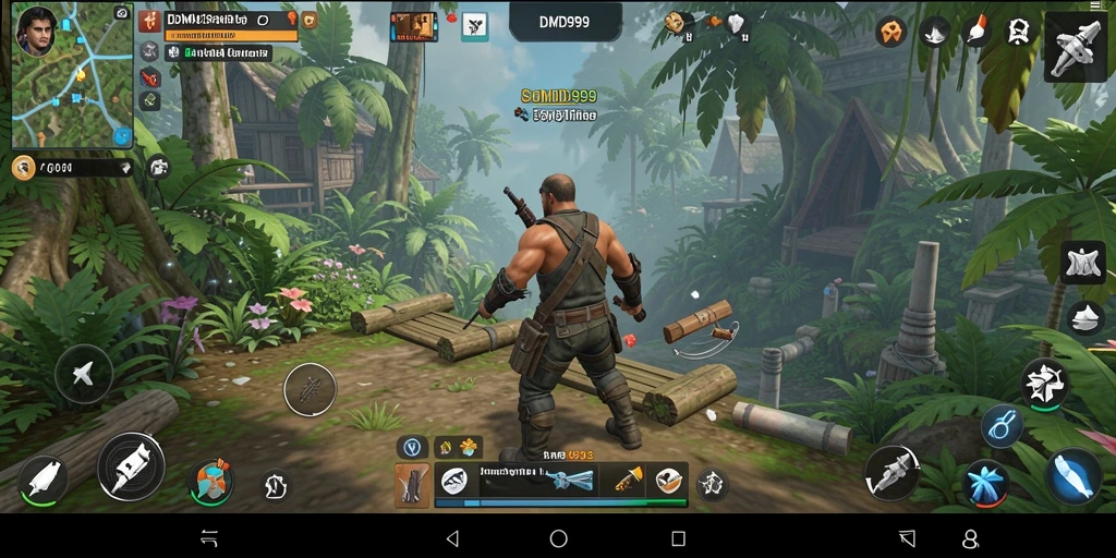 Tampilan gameplay DMD999 yang menarik dan interaktif.
