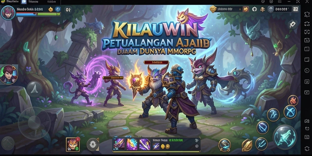 Tampilan gameplay <strong>KILAUWIN</strong> yang kaya dengan aksi dan petualangan seru.
