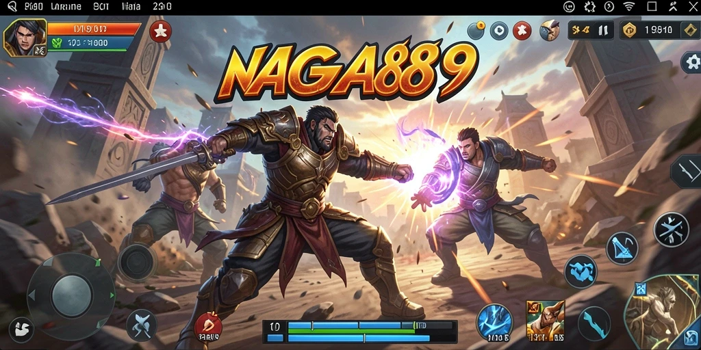 Tangkapan layar gameplay NAGA889 yang menegangkan dan seru.