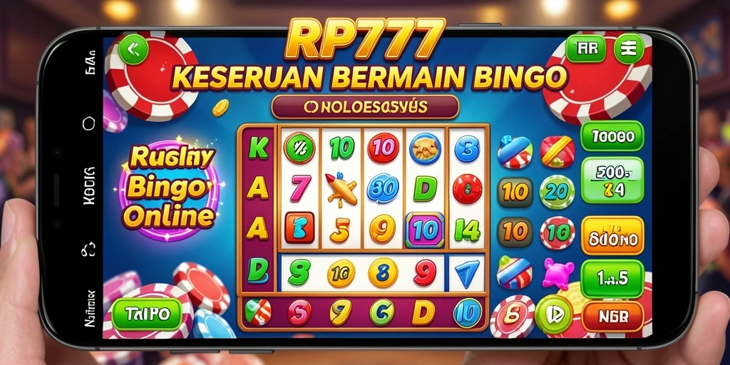 Gameplay seru dalam RP777, nikmati keseruan Bingo.