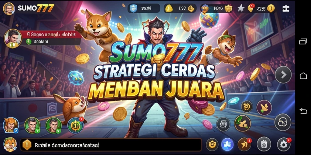 Tangkapan layar utama gameplay strategi yang mendebarkan.
