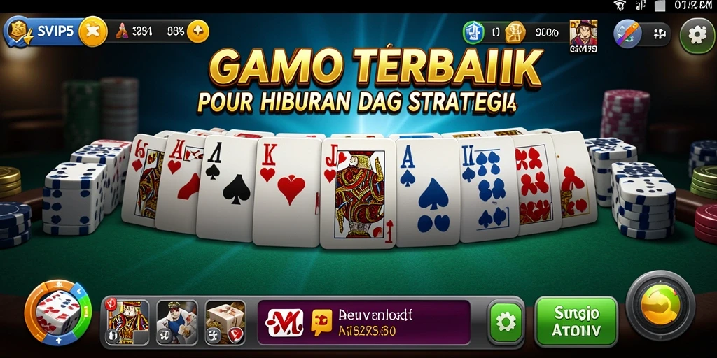 Tampilan gameplay seru di SVIP5 dengan pemain bersaing.