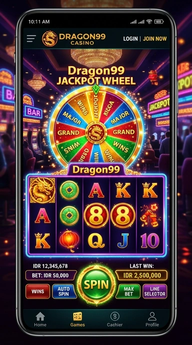 Tampilan antarmuka dragon99 yang menarik dan intuitif.